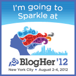I'm going to Sparkle at BlogHer '12