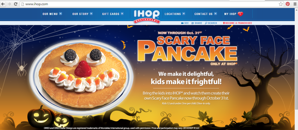 Free Child s Pancake From IHop During October