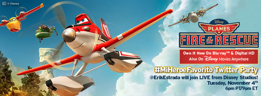 Disney's Planes Fire & Rescue: Celebrating our Everyday Heroes #MiHeroeFavorito