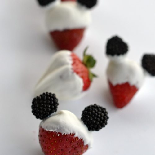 Mickey Mouse Chocolate Covered Strawberries