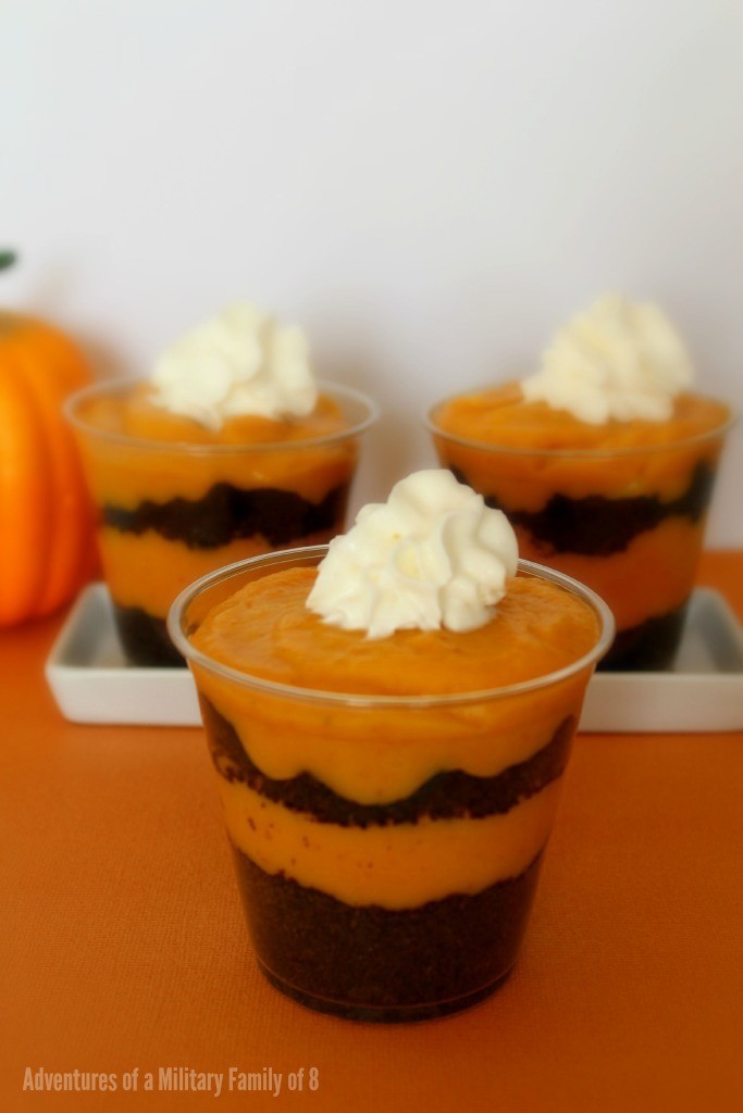 Pumpkin Spice Pudding Parfait