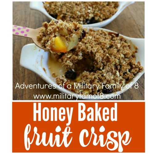 Amazing Honey Baked Fruit Crisp