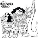 Disney Movie: Moana Coloring Pages