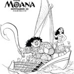 Disney Movie: Moana Coloring Pages