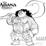 Disney Movie: Moana Coloring Pages