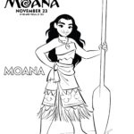 Disney Movie: Moana Coloring Pages