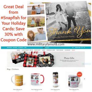 Great Deal from #Snapfish for Your Holiday Cards: Save 30% with Coupon Code