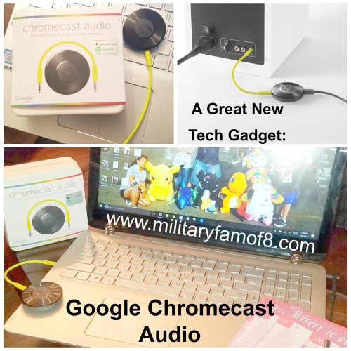 A Great New Tech Gadget: Google Chromecast Audio