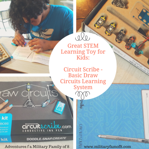 Great STEM Learning Toy for Kids Circuit Scribe Basic - Draw Circuits Learning System