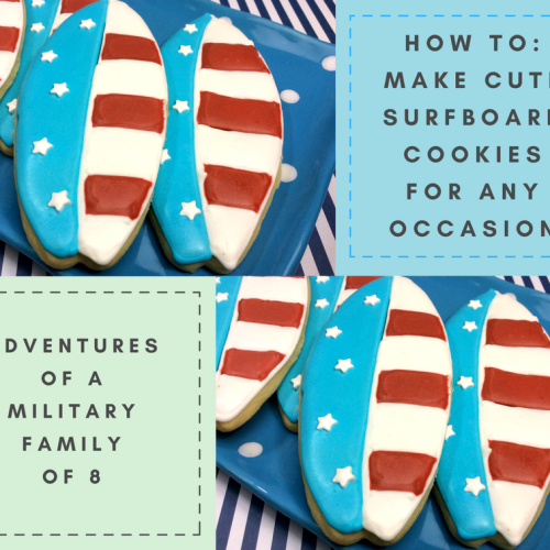 How to: Make Cute Surfboard Cookies for any Occasion