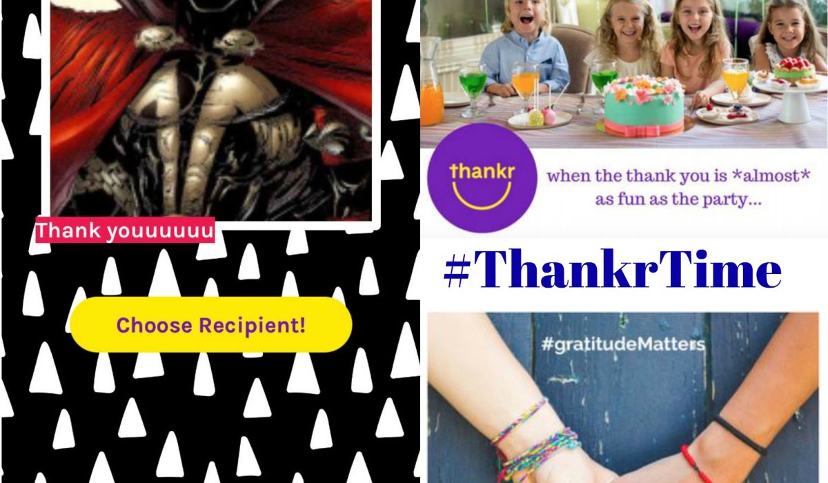 Saying Thank You is Just a Fingertip Away with The Thankr App