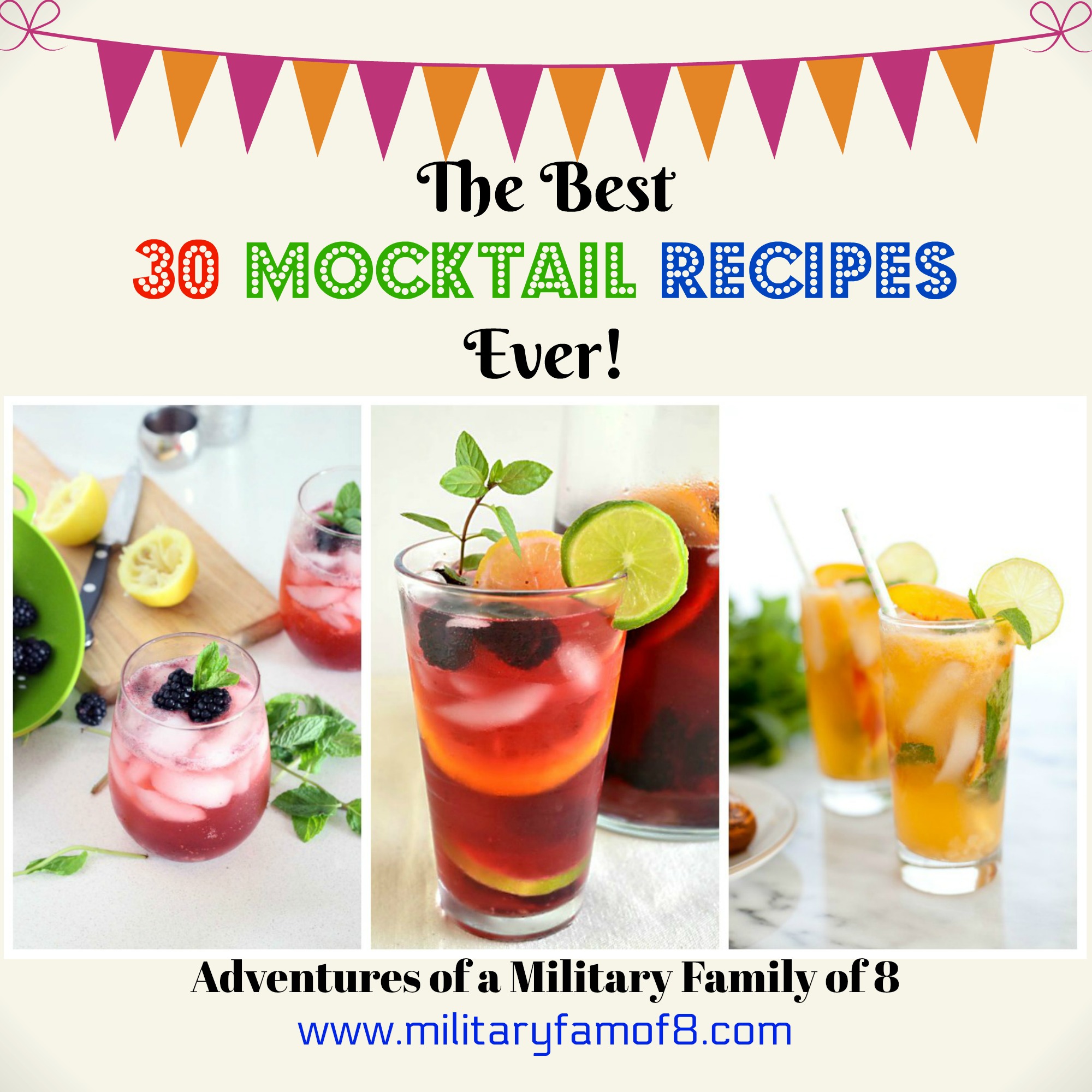 The Best 30 Mocktail Recipes Ever!
