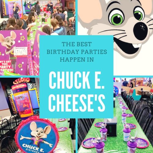 The Best Birthday Parties Happen in Chuck E. Cheese!