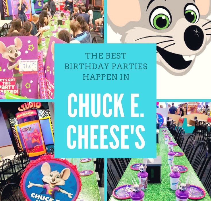 The Best Birthday Parties Happen in Chuck E. Cheese!