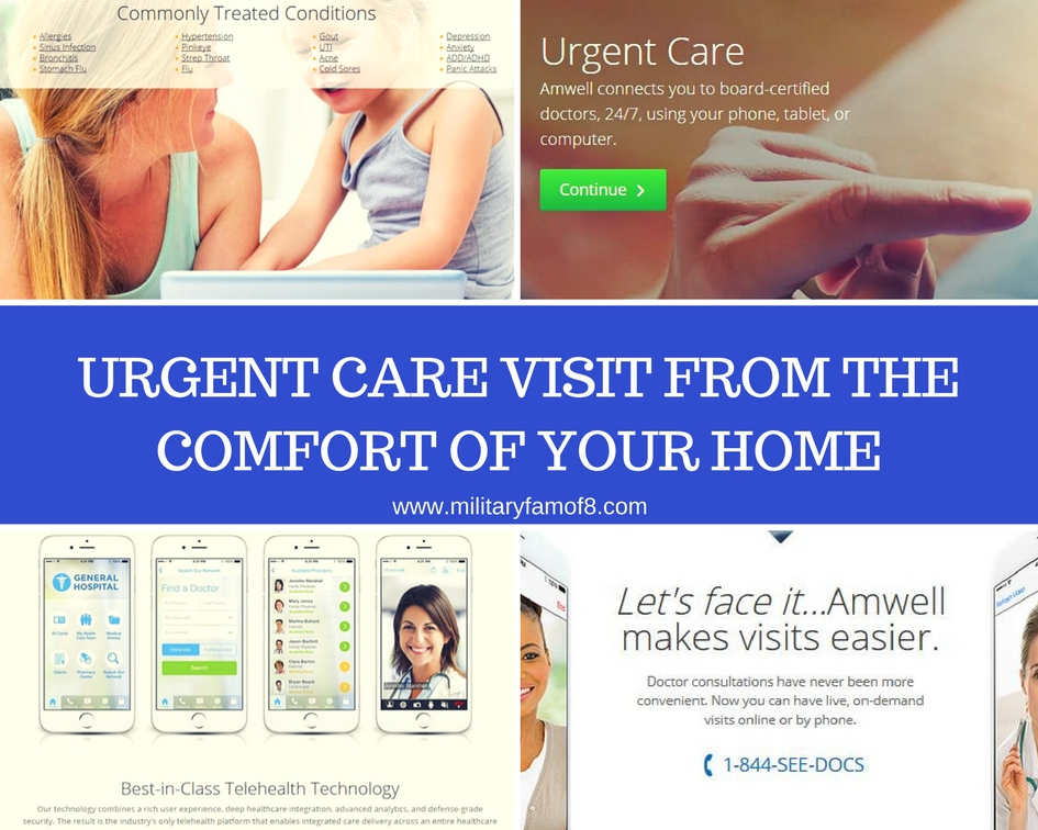 Urgent Care Visit From the Comfort of Your Home