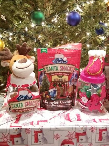 What are your Dog's and pets Favorite Treats? Our Blue Prefers BLUE Santa Snacks®