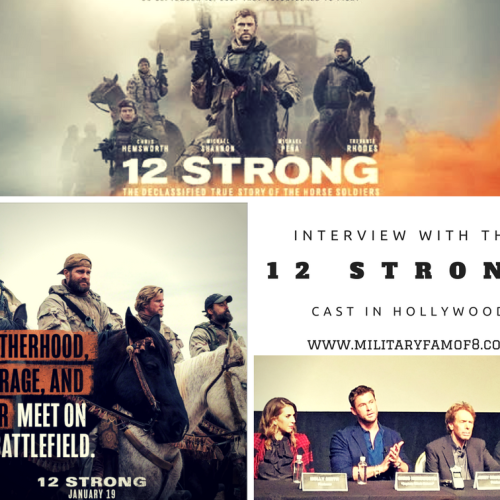 Interview with the 12 Strong Cast in Hollywood