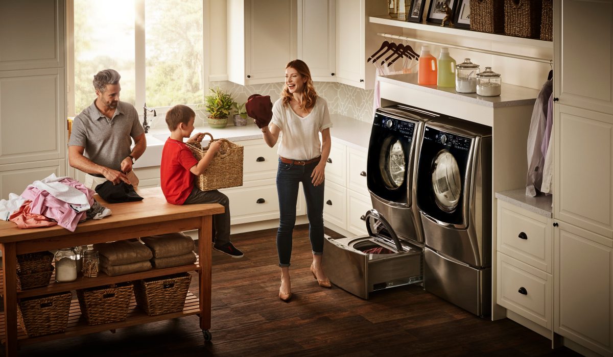 What is the Best Laundry System to Buy? LG Twin Wash system which includes LG Front Load laundry set paired with LG’s SideKick Pedestal Washer