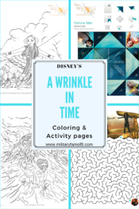 Disney’s A Wrinkle in Time Coloring & Activity Pages #WrinkleInTime