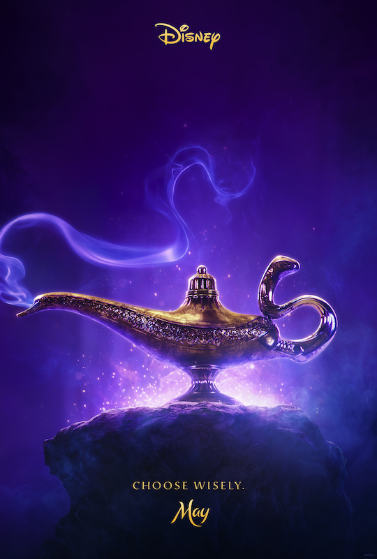 A Wish Has Been Granted- ALADDIN the Movie! I am SO excited to watch and show you the brand new teaser-trailer to the live-action version of Disney's Aladdin!
