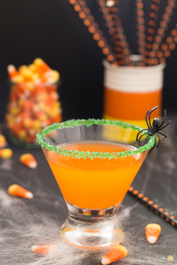 Candy Corn Martini Spooky Halloween The Spookiest Halloween Drink Recipes Ever!