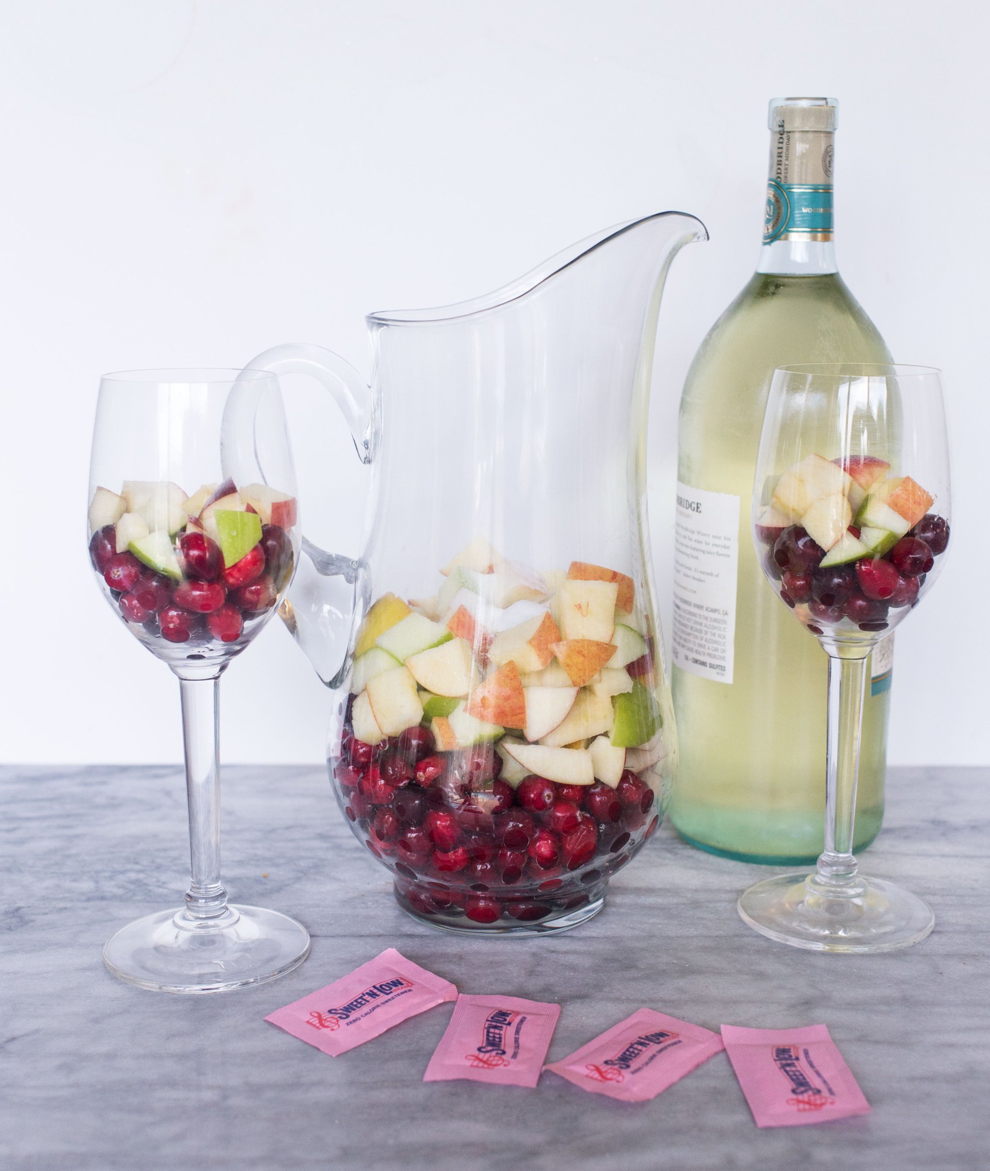 Cranberry Apple Sangria Ultimate List of Holiday Cocktail & Mocktail Recipes