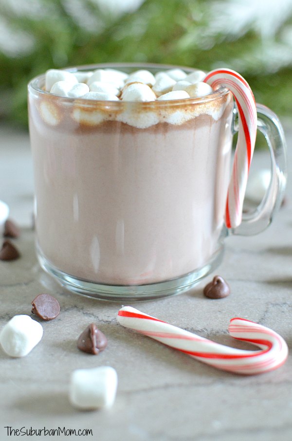 Homemade Peppermint Hot Chocolate Ultimate List of Holiday Cocktail & Mocktail Recipes