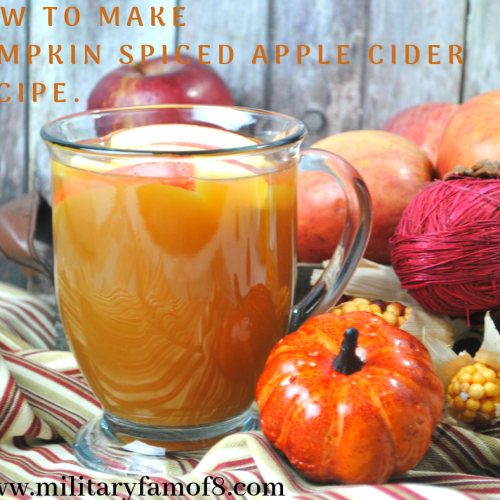 How to Make Pumpkin Spiced Apple Cider Recipe.