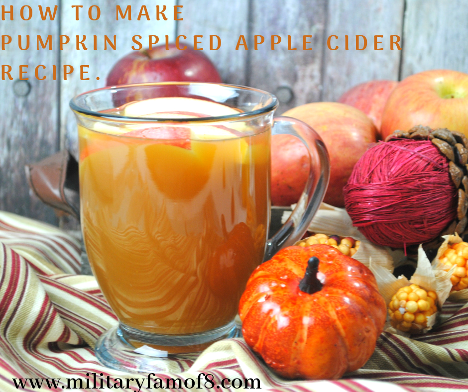 How to Make Pumpkin Spiced Apple Cider Recipe.