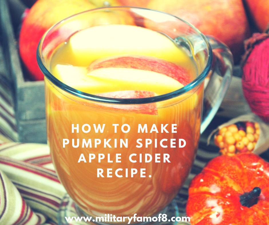 How to Make Pumpkin Spiced Apple Cider Recipe.