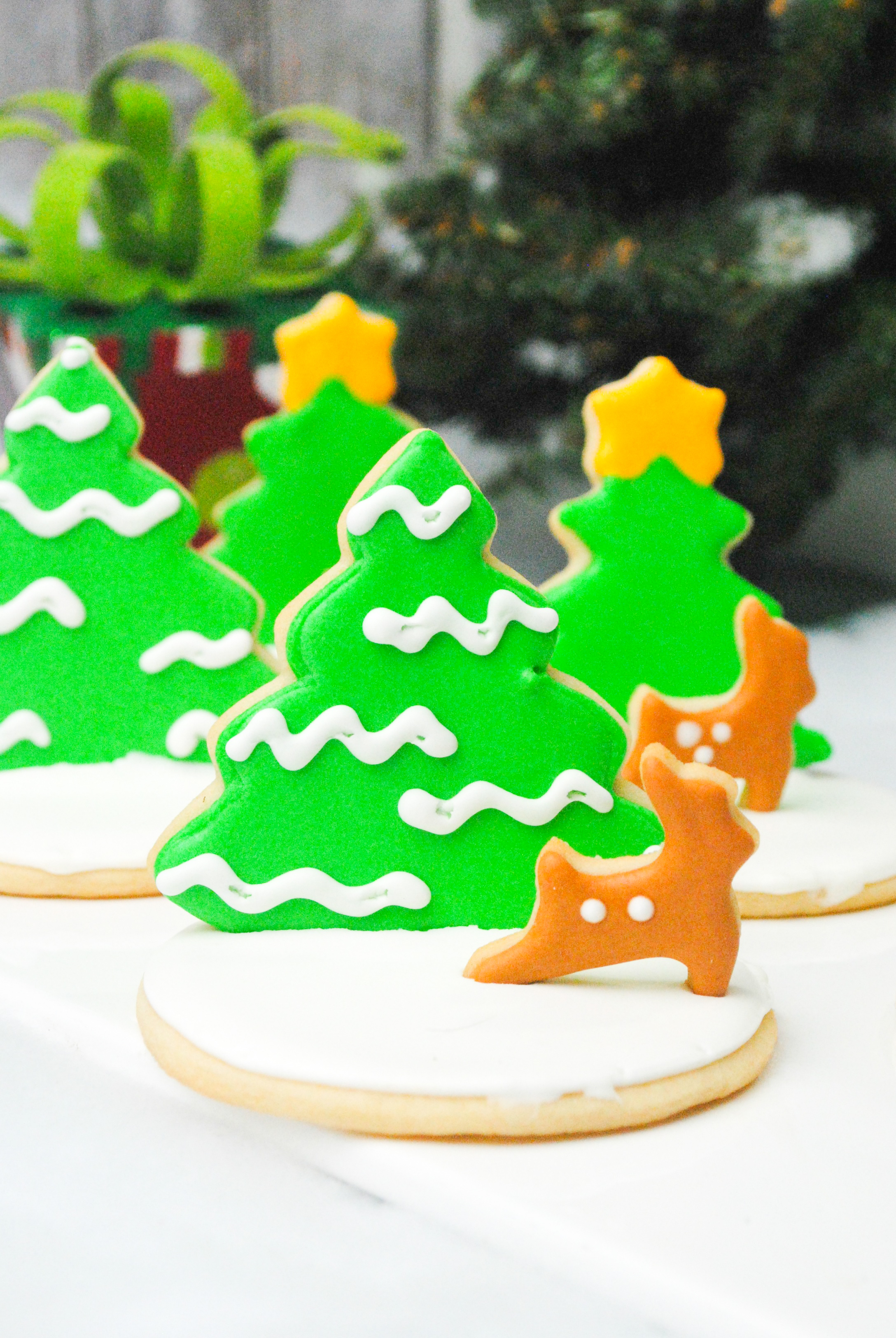 This is our Recipe for the Best Christmas Cookies Ever! From the flavors to the adorable designs, these are sure to be the talk of the dessert table! #Christmascookies #holidaycookies