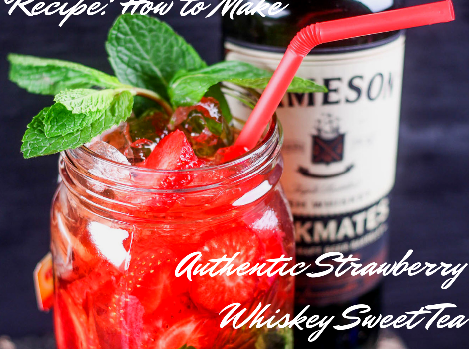 Recipe: How to Make Authentic Strawberry Whiskey Sweet Tea. You can make this drink hot or cold and it will be just as delicious! This drink is perfect for that hot Summer week or to cozy up and watch a Hallmark Holiday movie, try it with peach and make it a party! #Holidaydrink #Partydrinks #drinkrecipe #sweettea