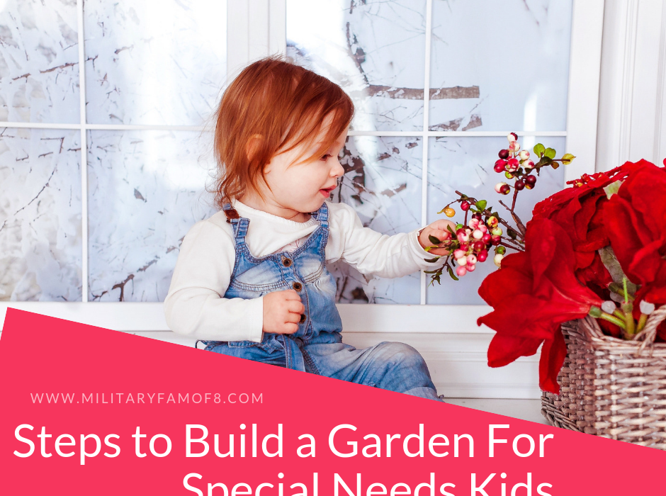 Steps to Build a Garden For Special Needs Kids. Having a child with special needs gives us the opportunity to create customized little worlds for them to enjoy. I love that my Son has found peace in his garden area, I hope you find our article useful.