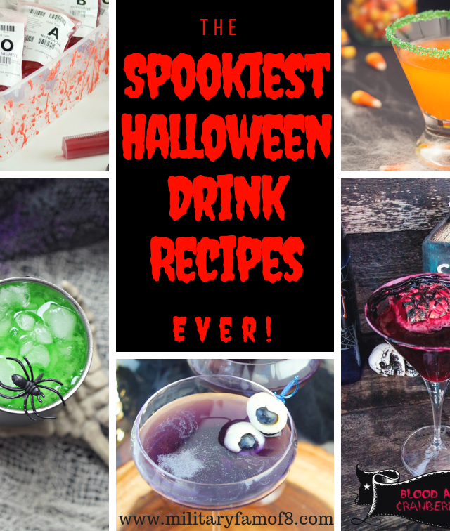 The Spookiest Halloween Drink Recipes Ever! Ultimate List of Holiday Cocktail & Mocktail Recipes & The Best 30 Mocktail Recipes Ever!