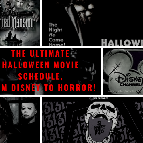 The Ultimate Halloween Movie Schedule from Disney to Horror!