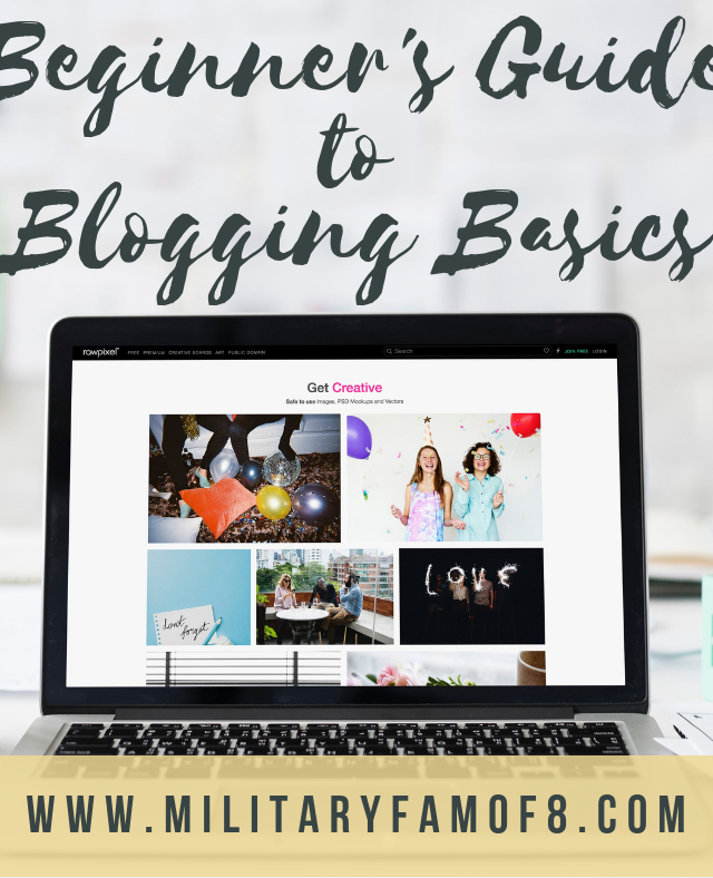 This Beginner's Guide to Blogging Basics will help you get started on the right foot. I began my blog using these steps and have been building on them, and I wanted to share them with you. I hope they help you begin this amazing journey!