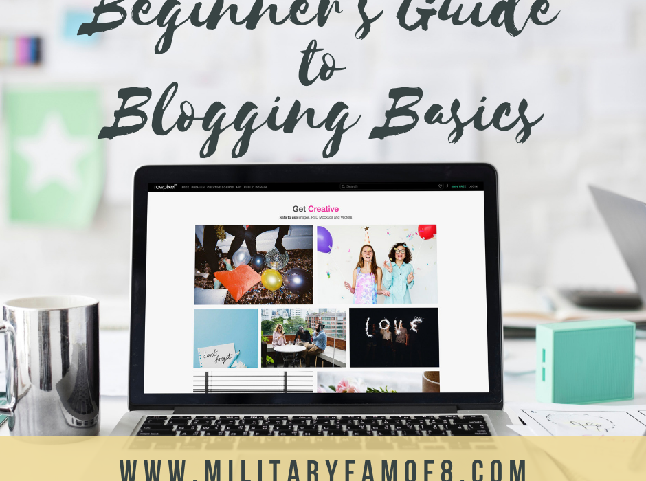 This Beginner's Guide to Blogging Basics will help you get started on the right foot. I began my blog using these steps and have been building on them, and I wanted to share them with you. I hope they help you begin this amazing journey!