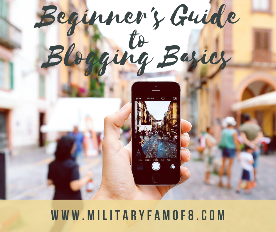 This Beginner's Guide to Blogging Basics will help you get started on the right foot. I began my blog using these steps and have been building on them, and I wanted to share them with you. I hope they help you begin this amazing journey!
