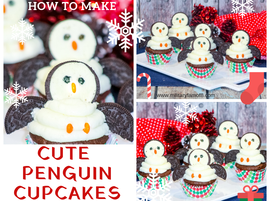 This Recipe: How to Make Cute Penguin Cupcakes is the easiest recipe I have. For the biggest shortcut ever, buy your cupcakes from the grocery store and only worry about making the penguins! This is one of my favorite quick and easy recipes!