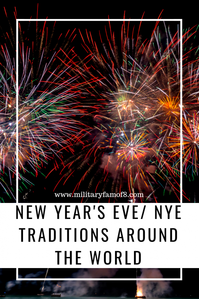 Ever wonder about the New Year's Eve/ NYE Traditions Around the World? Take a trip with us and learn about these traditions. Find out which Country loves to break plates and where people love to pour molten lead into water. #NYE