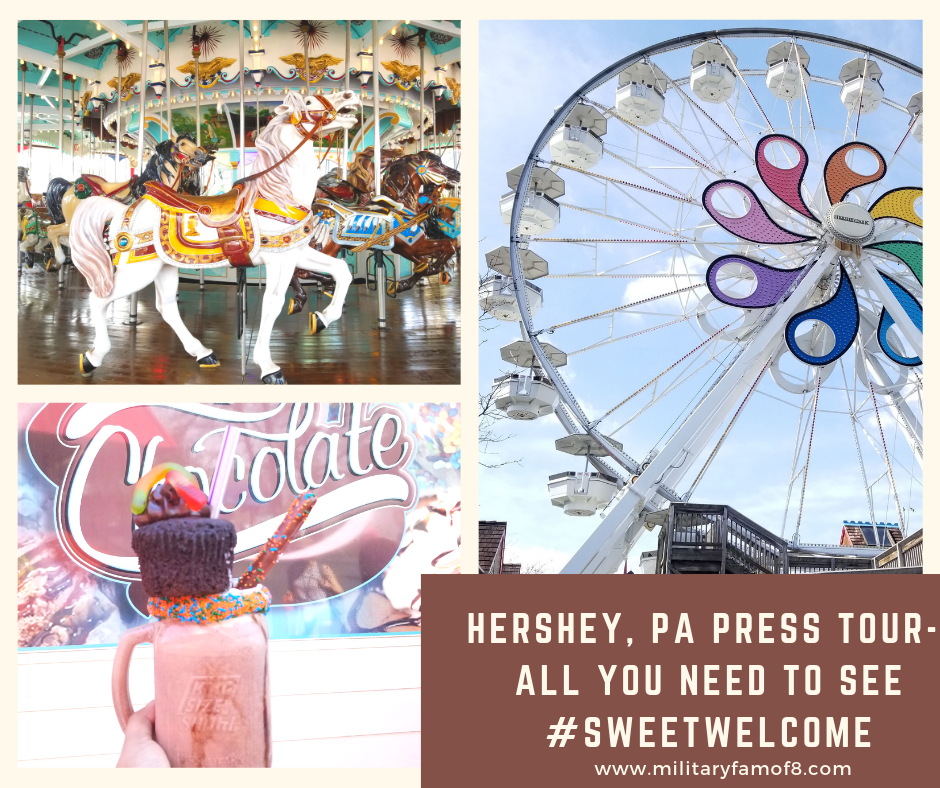 Hershey, Pa Press Tour- All You Need to See #SweetWelcome