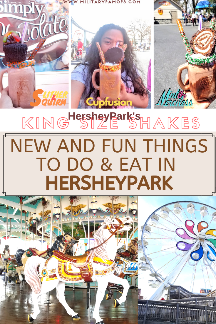 What New and Fun Things To Do & Eat in HersheyPark- Hershey, Pa.? Visiting Hershey Park and need ideas on what to do? Be ready for a #SweetWelcome. From new delicious food options, to a fun new ride; it's all here!