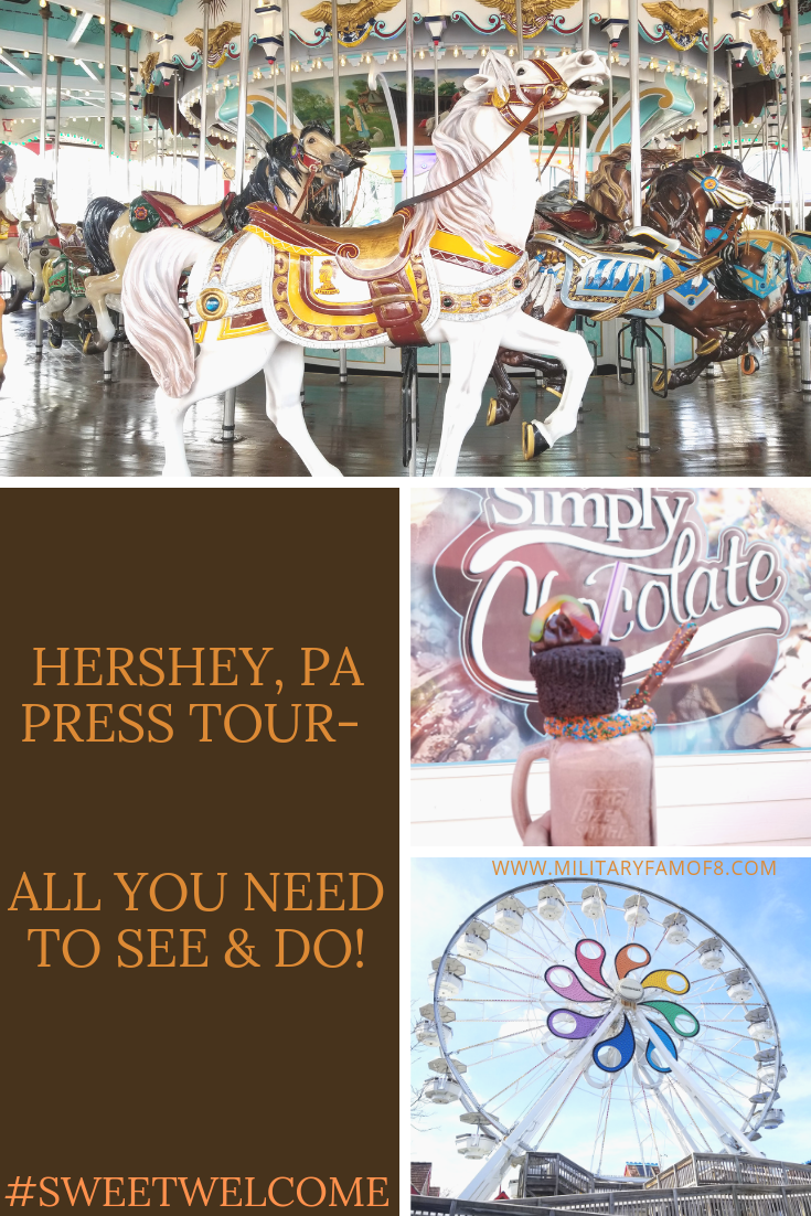 Hershey, Pa Press Tour- All You Need to See #SweetWelcome