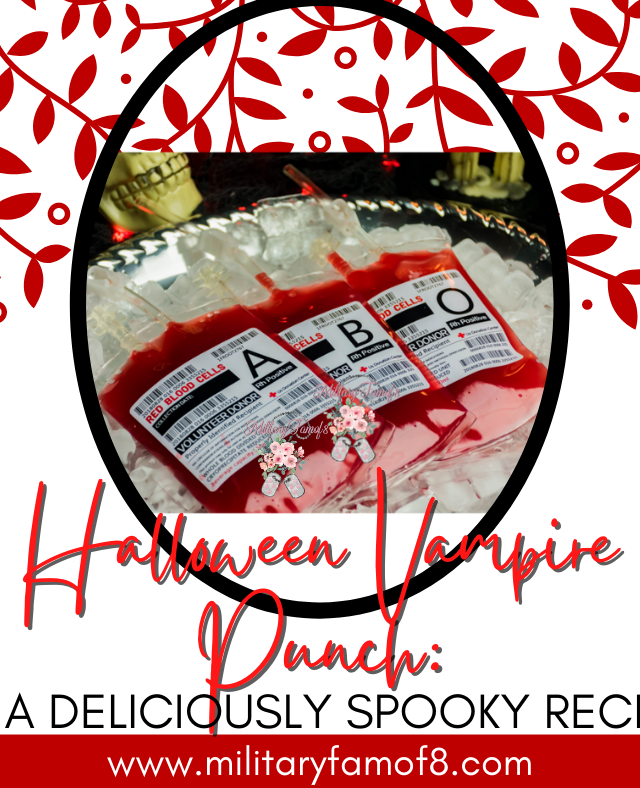 Rich results on Google's SERP when searching for "halloween party vampire punch drinks"