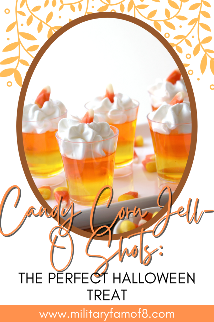 Candy Corn Jell-O Shots: The Perfect Halloween Treat