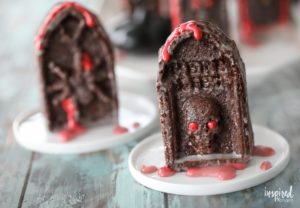 Find out what things you can make with these easy Halloween Tombstone Treats: 20 Recipes to Dig Up Your Next Party recipes! To die for!